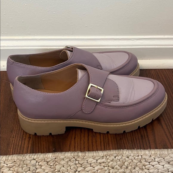 Seychelles Catch Me Leather Loafer lavender - Picture 4 of 6